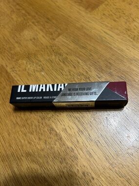 IL MAKIAGE Rave Super Sheer Lip Color - Rave Samui 454